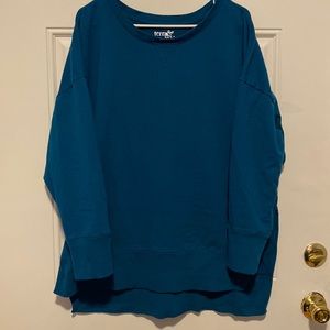 Terra & Sky oversized sweatshirt